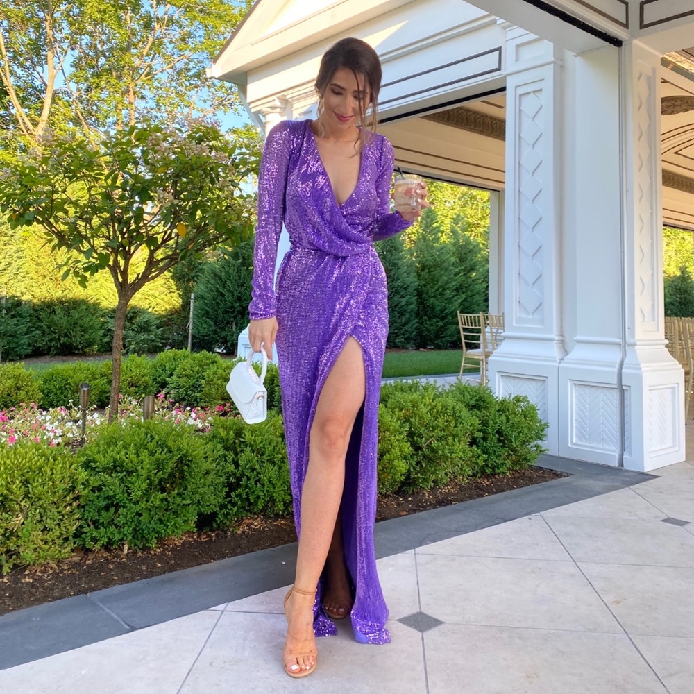 Custom-made evening gown